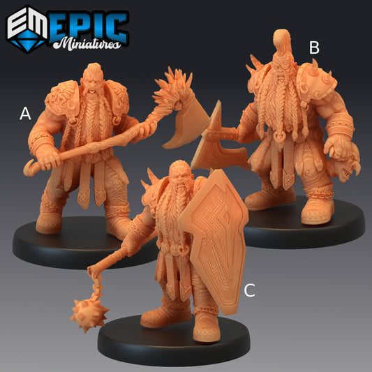 Dwarf Raider - Epic Miniatures 