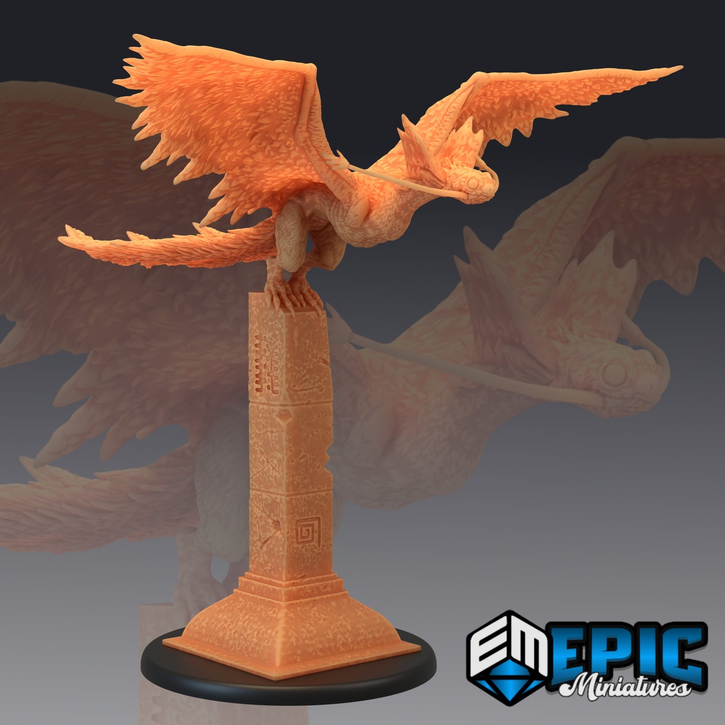 Snow Wvyern - Epic Miniatures 