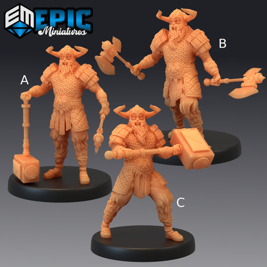 Viking Raider Male - Epic Miniatures 