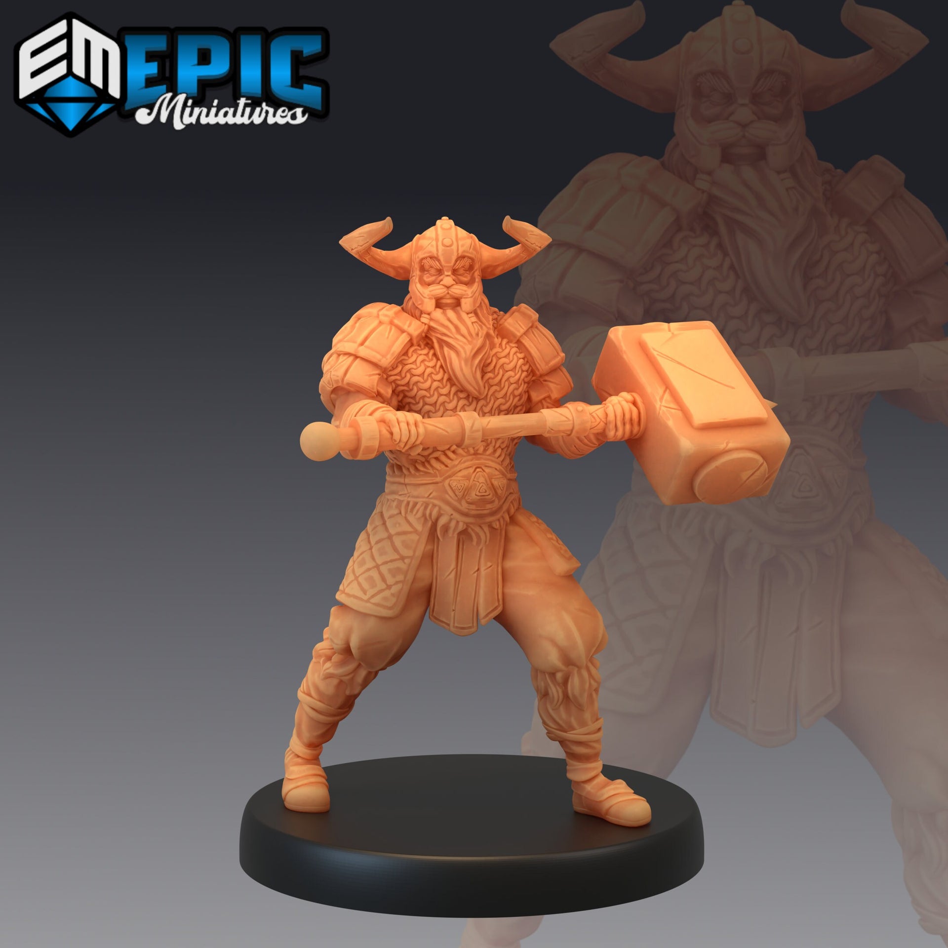 Viking Raider Male - Epic Miniatures 