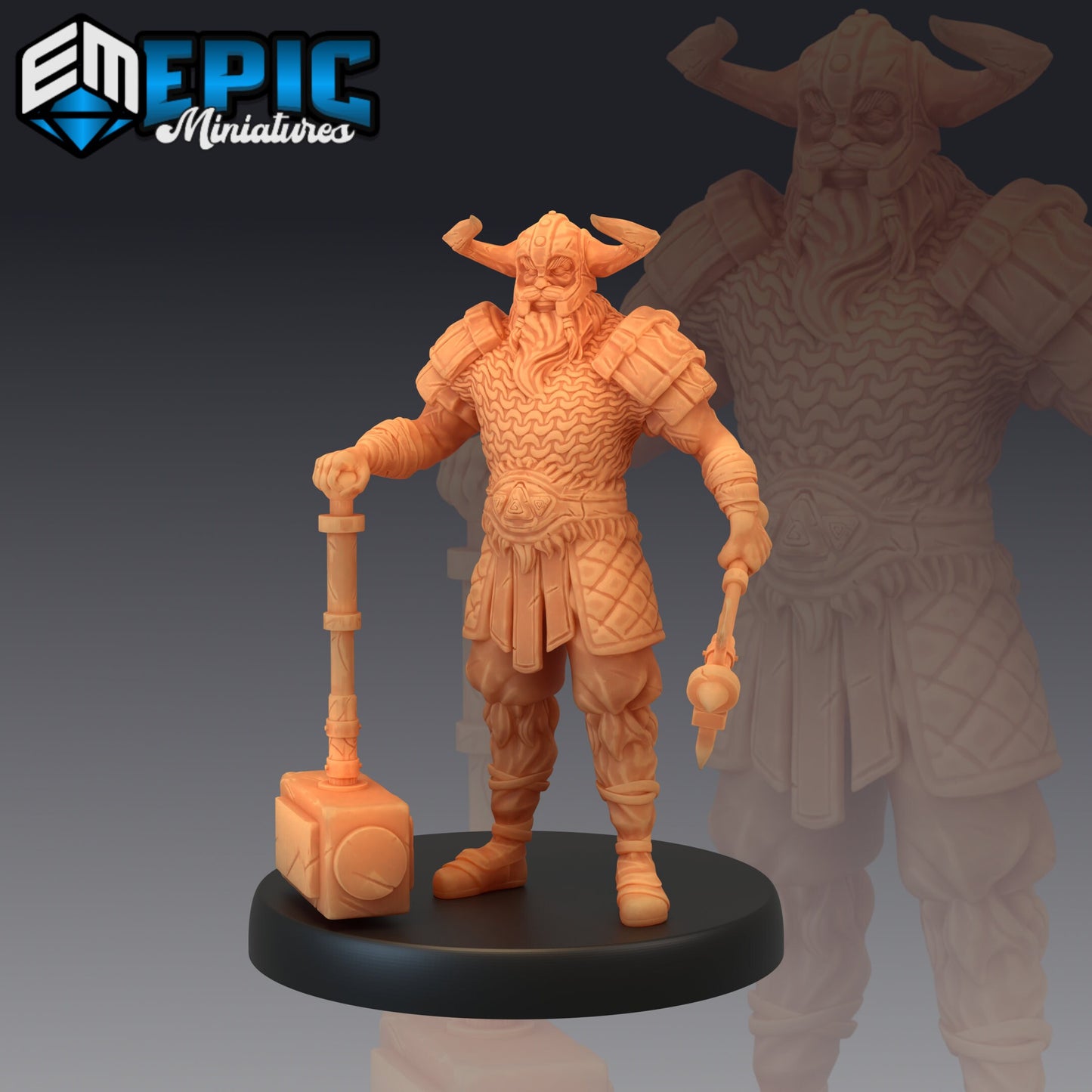 Viking Raider Male - Epic Miniatures 