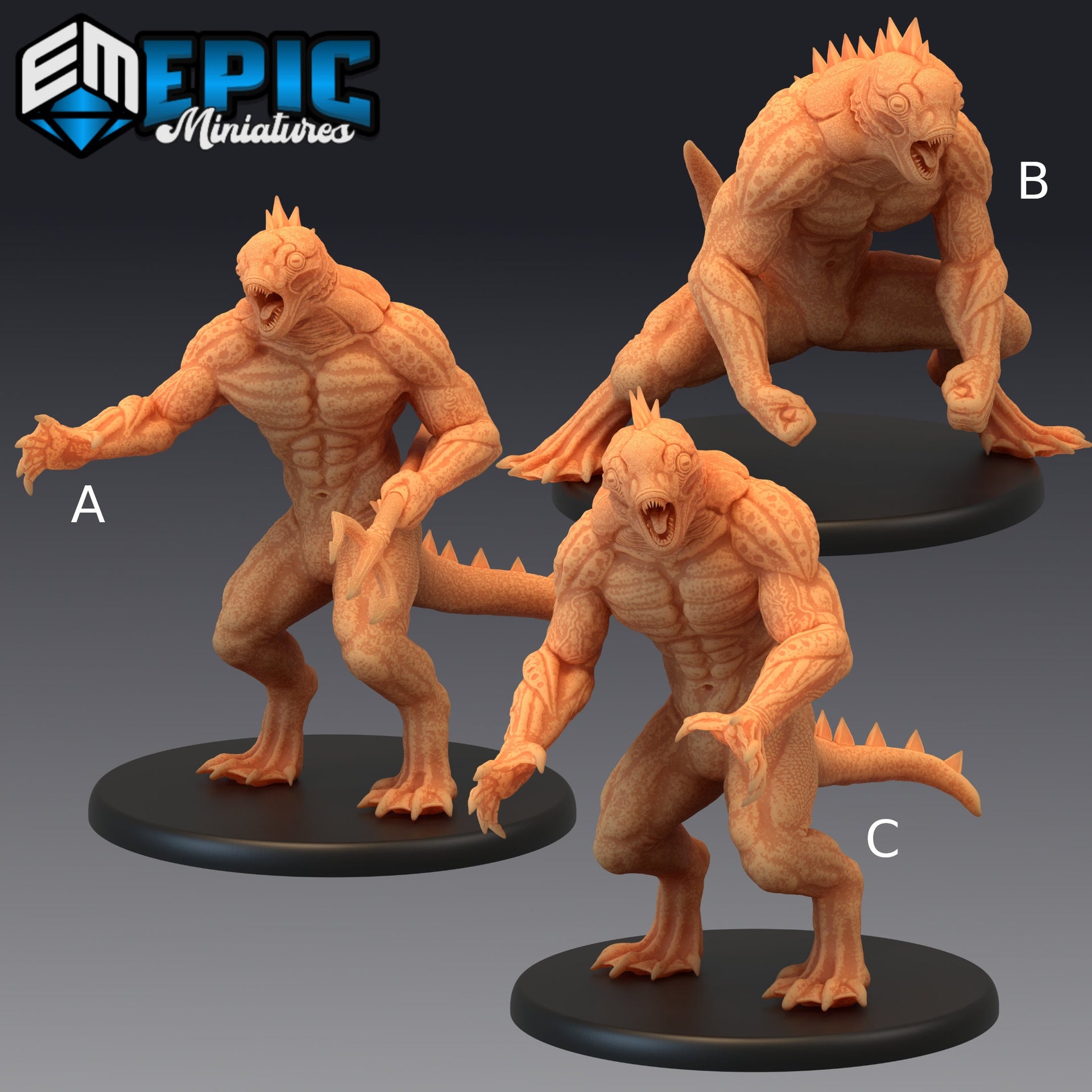 Deep One Abomination - Epic Miniatures 