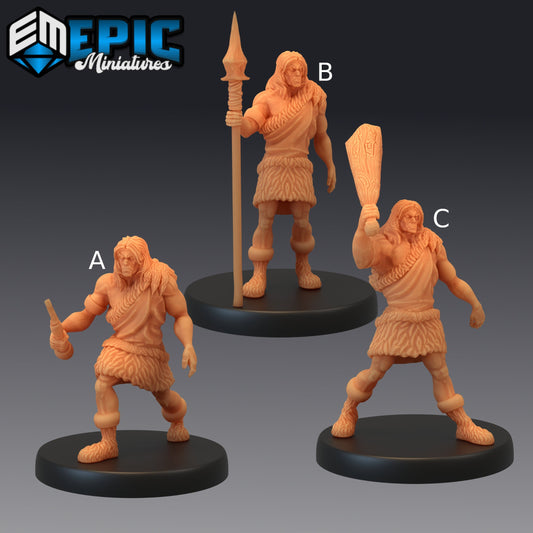 Cave Men - Epic Miniatures 