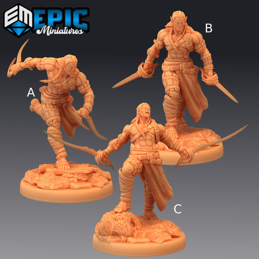 Elven Barbarian - Epic Miniatures 