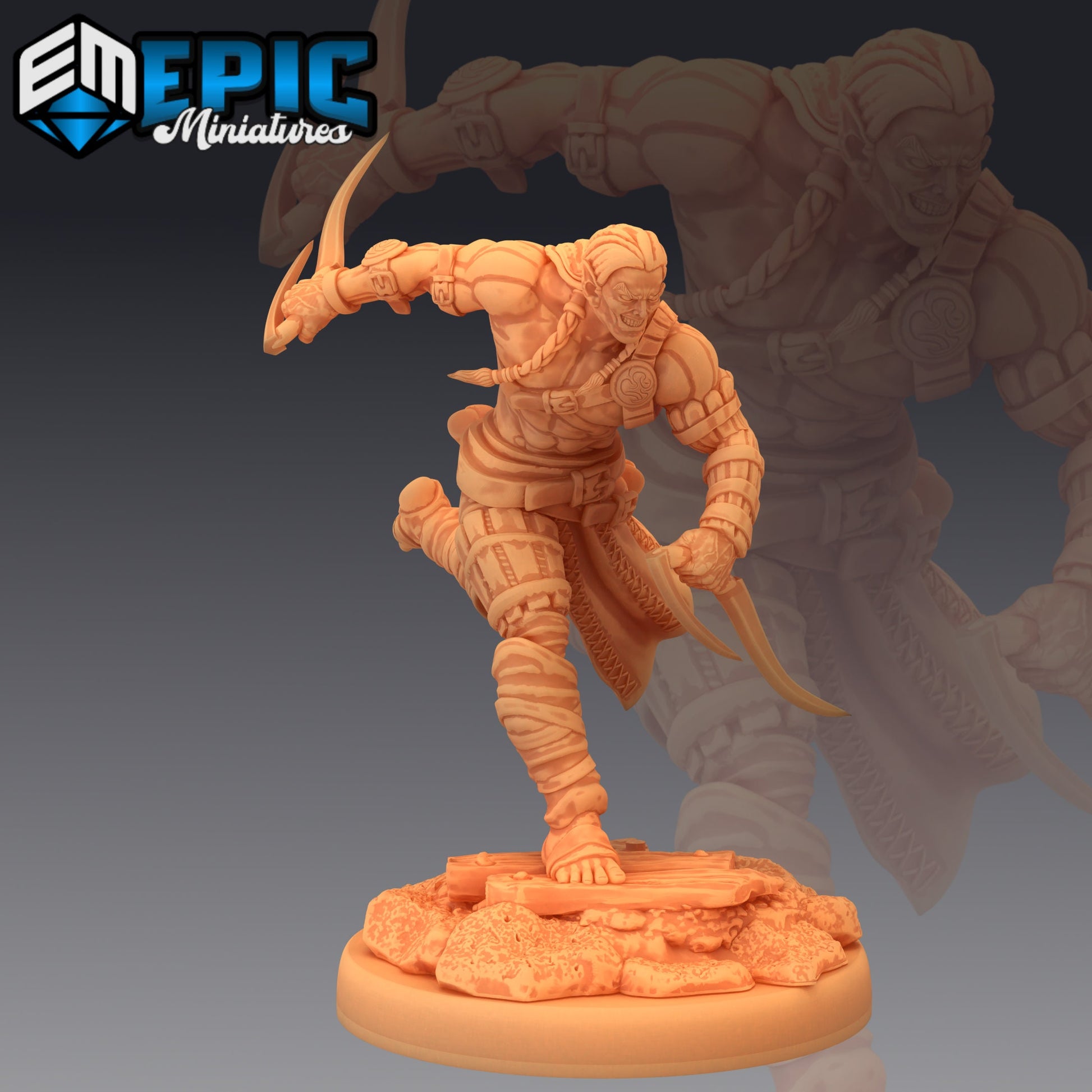 Elven Barbarian - Epic Miniatures 