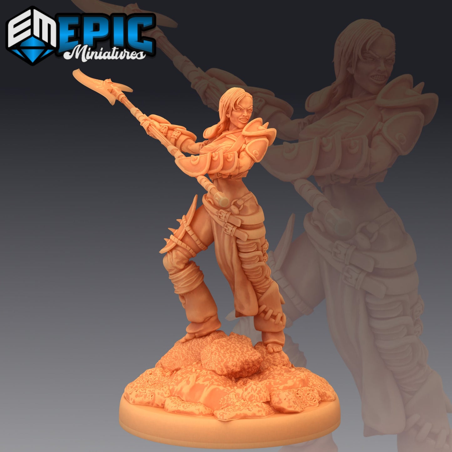 Elven Huntress - Epic Miniatures 
