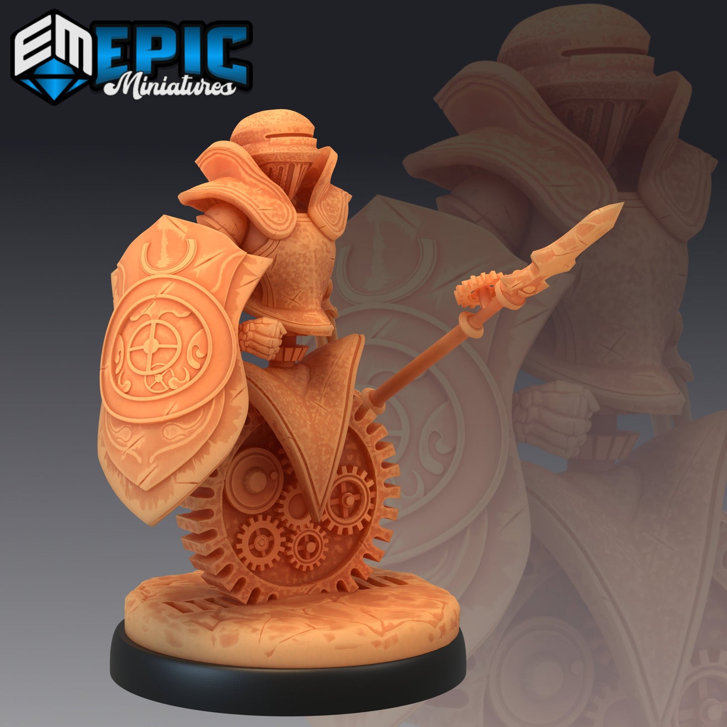 Gear Town Knight - Epic Miniatures 
