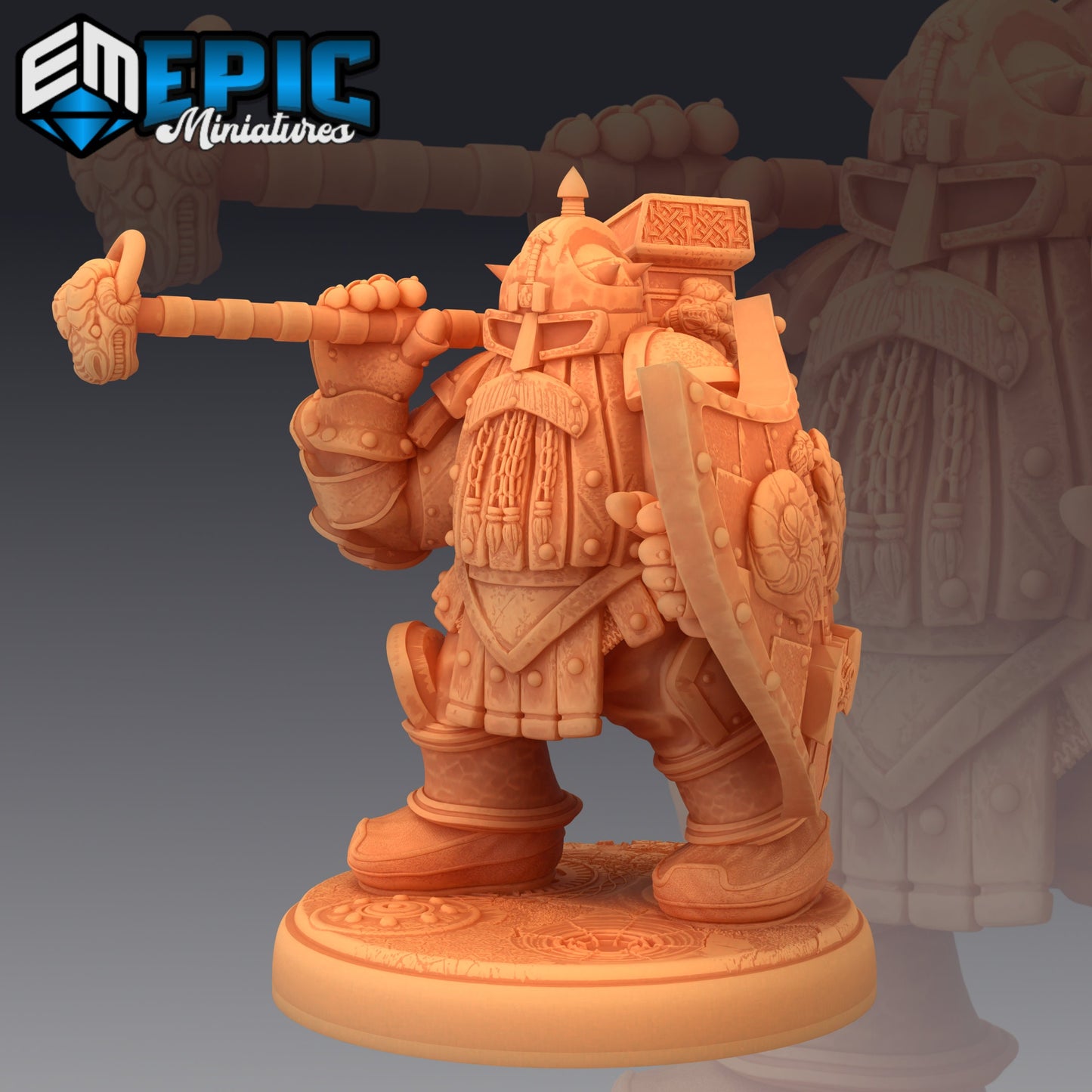 Steel Dwarf - Epic Miniatures 