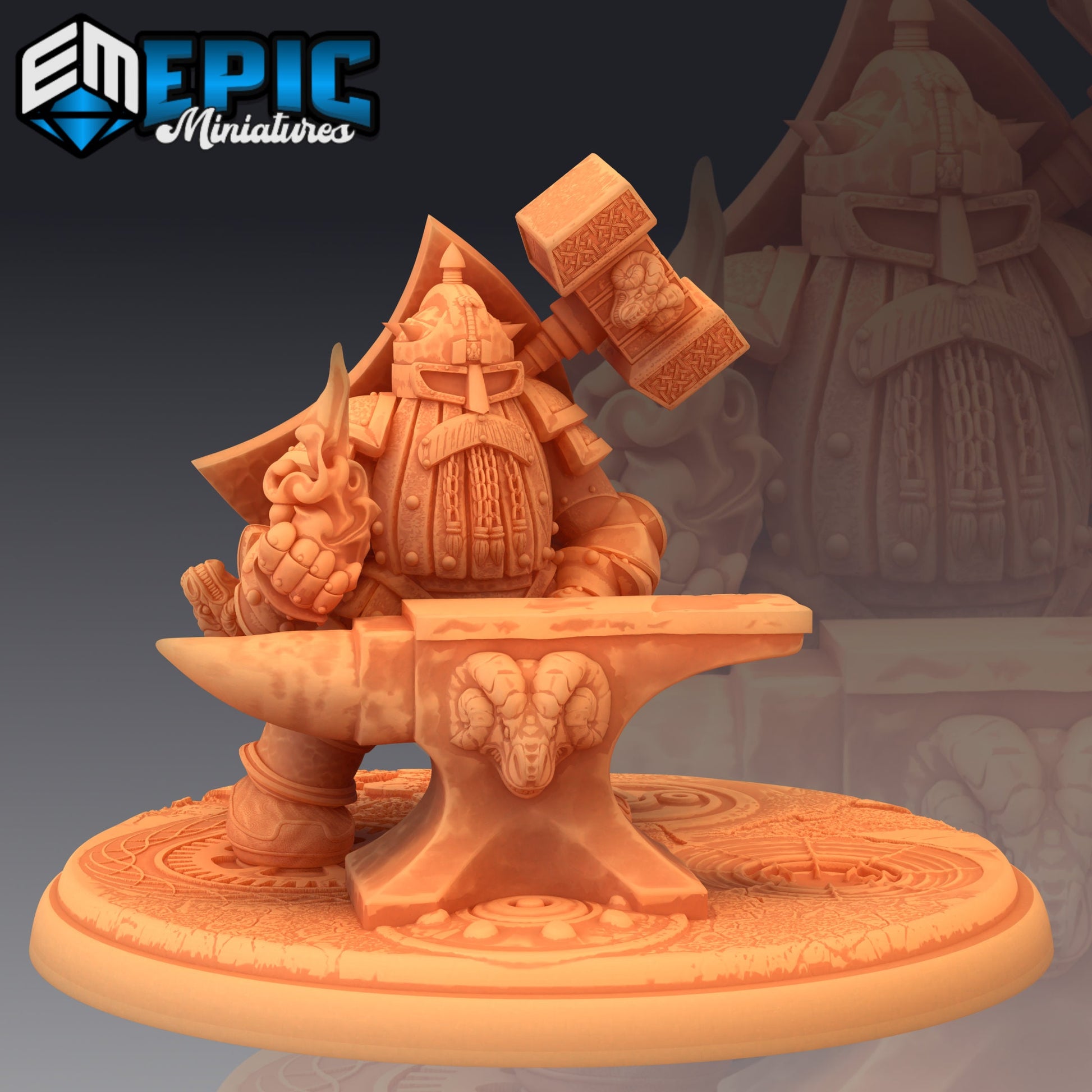 Steel Dwarf - Epic Miniatures 