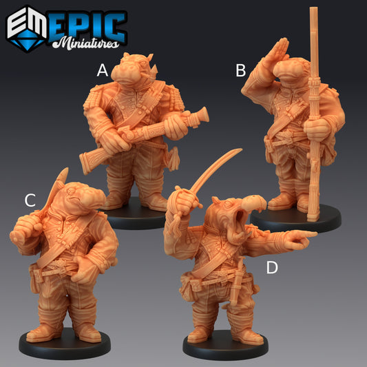 Hippo Soldier - Epic Miniatures 
