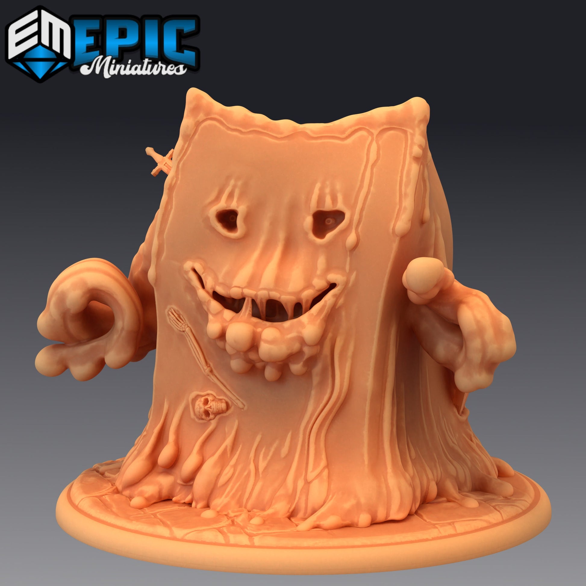 Gelatinous Cube Slime - Epic Miniatures 