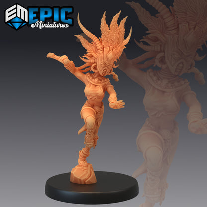 Cannibal Tribe Witch - Epic Miniatures 