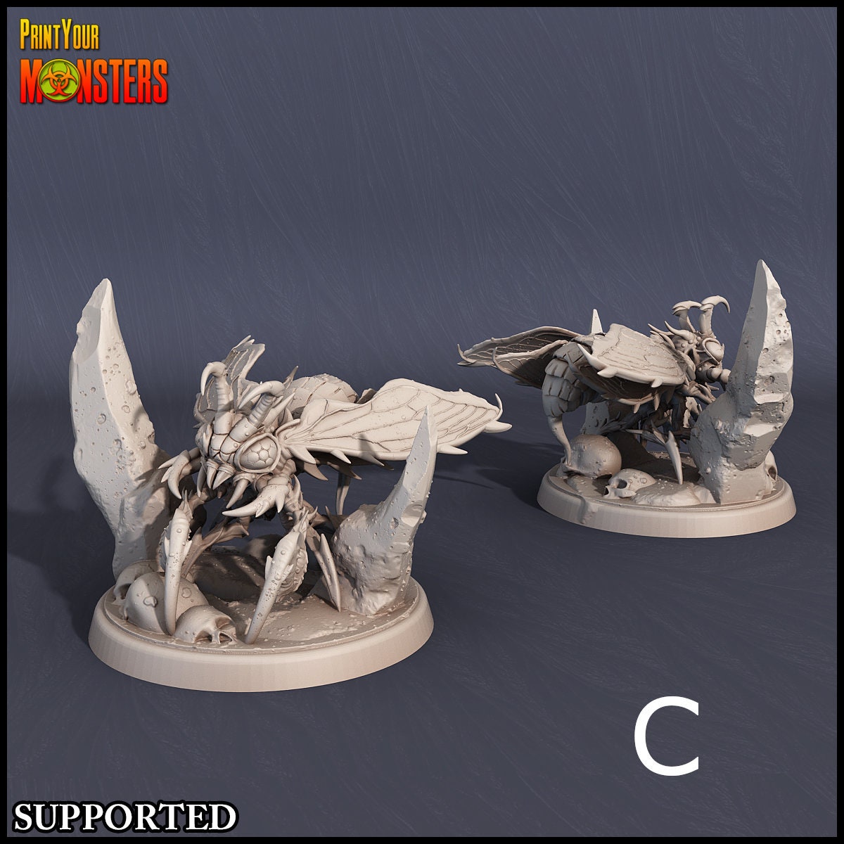 Infernal Wasp - Print Your Monsters 