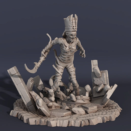 Mummy Tomb Queen - Print Your Monsters 