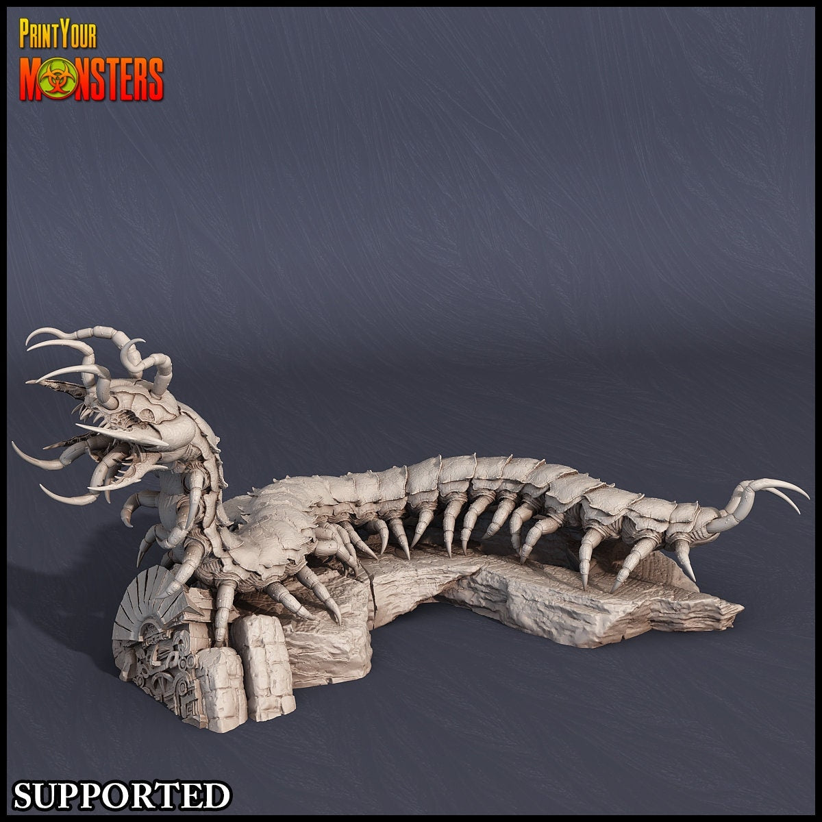 Giant Centipede - Print Your Monsters 