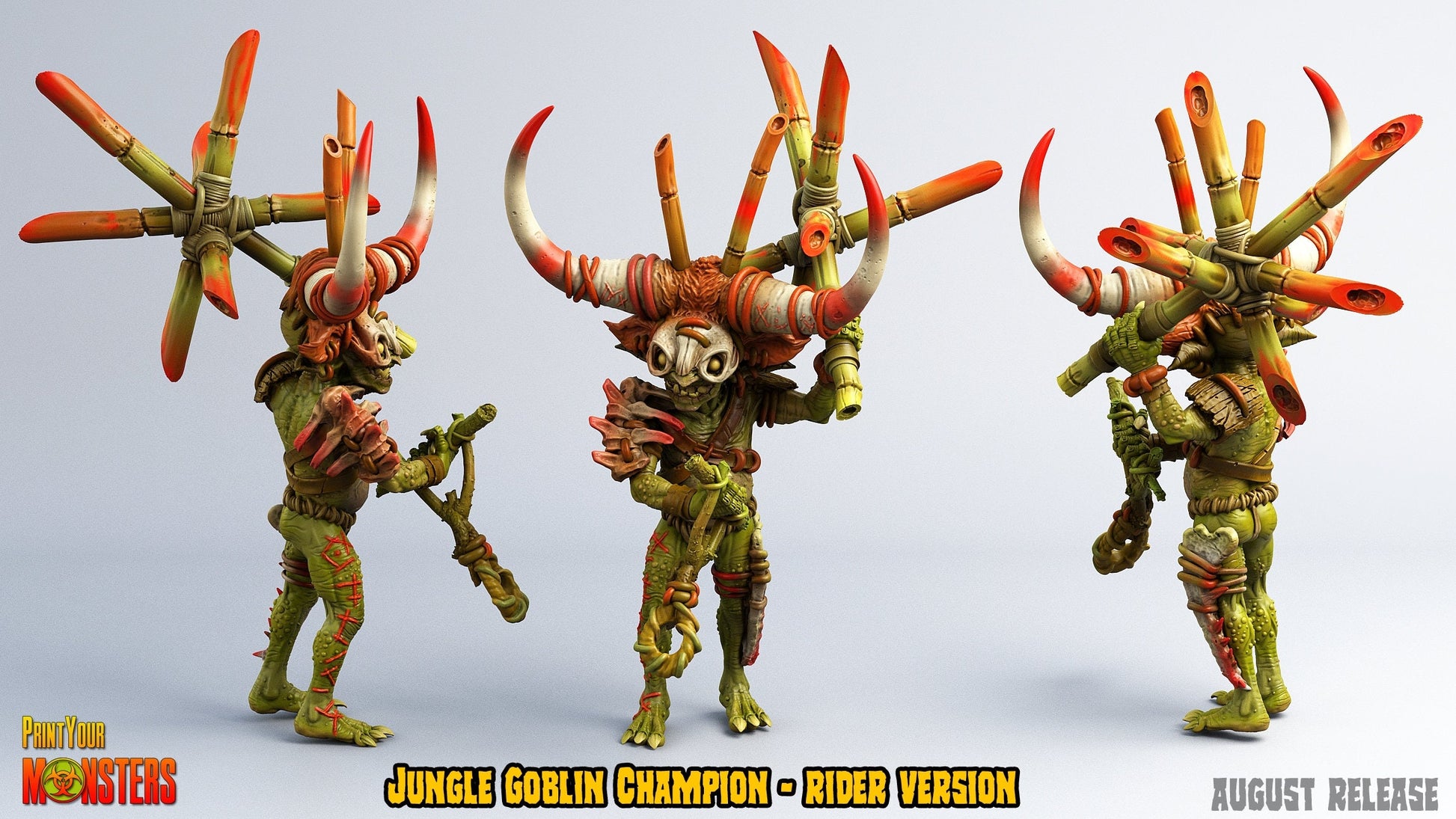 Goblin Pterodactyl Riders - Print Your Monsters 