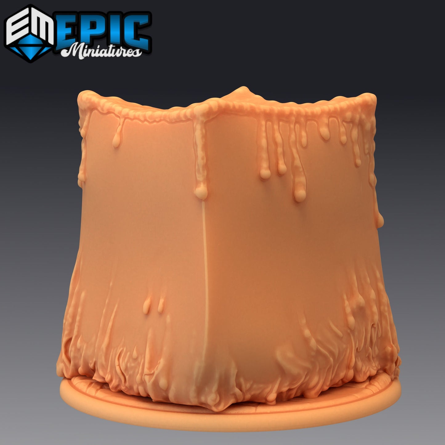 Gelatinous Cube Slime - Epic Miniatures 