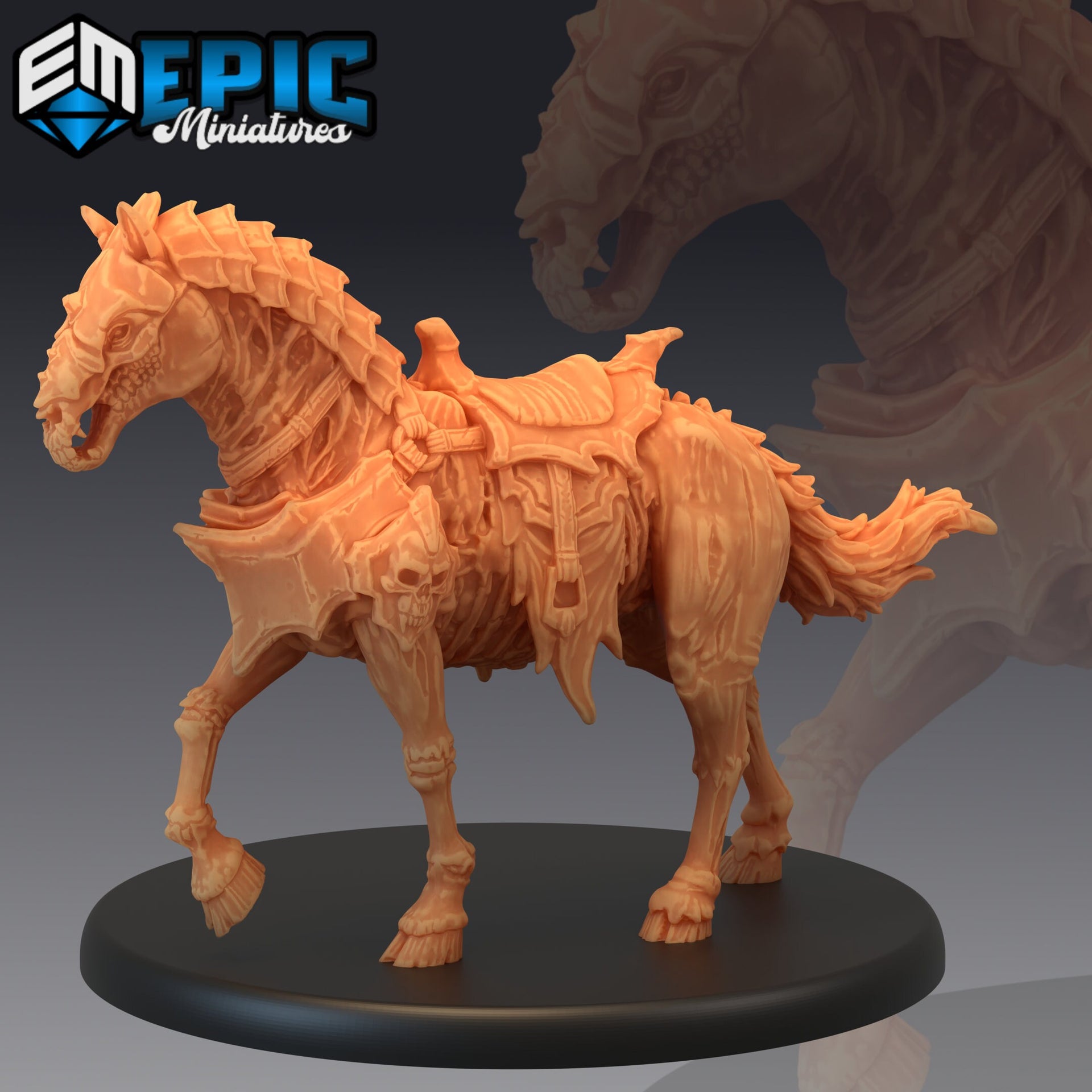 Undead Horse - Epic Miniatures 