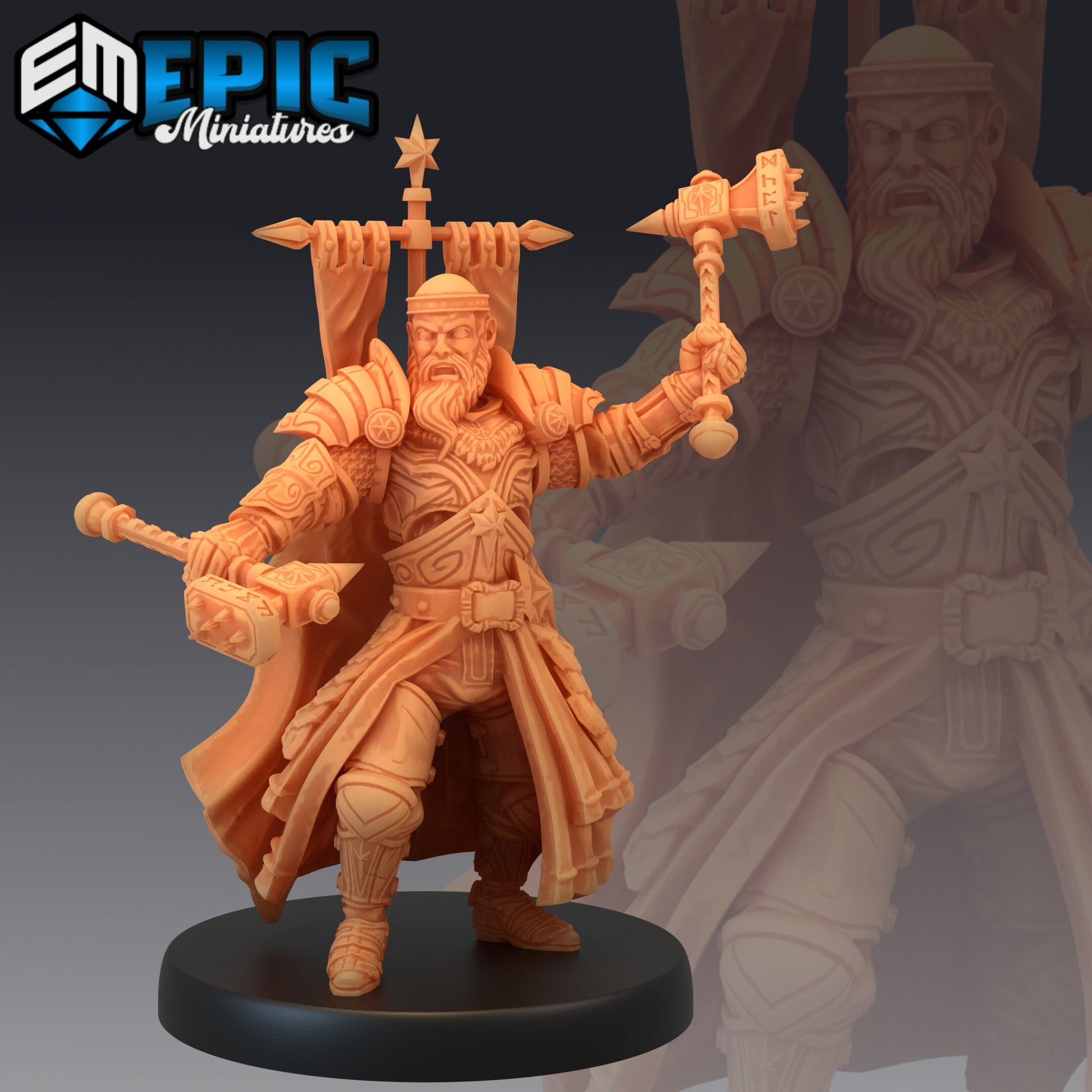 War priest - Epic Miniatures 