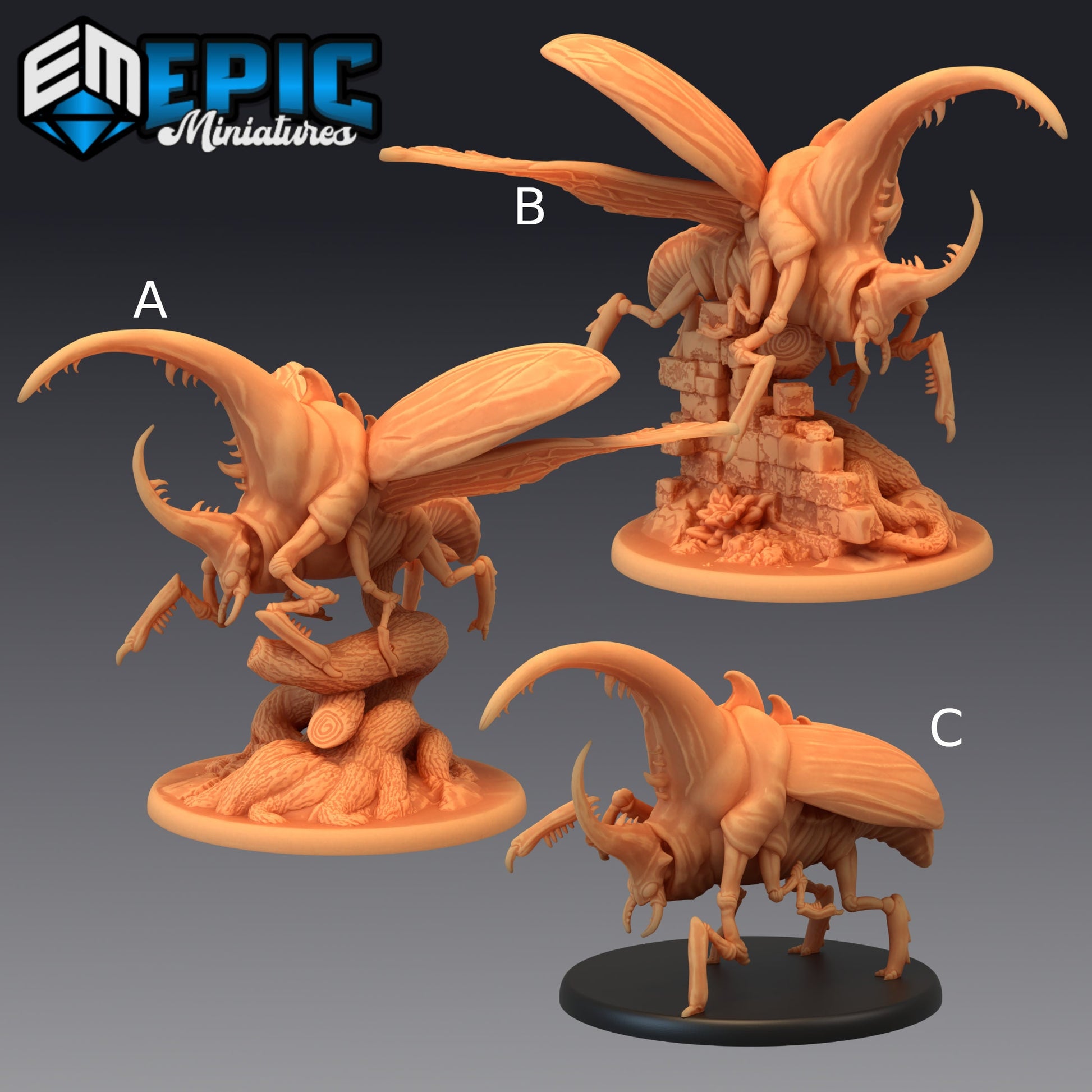 Giant Beetle - Epic Miniatures 