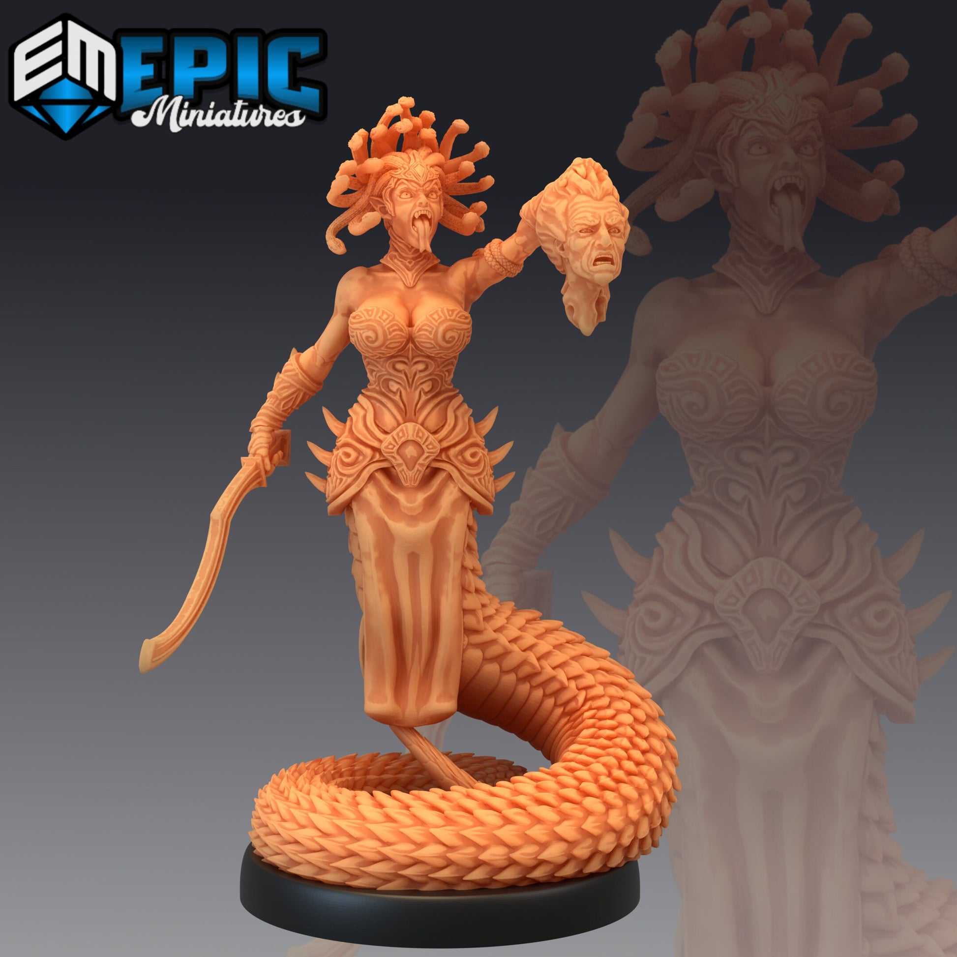 Gorgon Sister Stheno - Epic Miniatures 