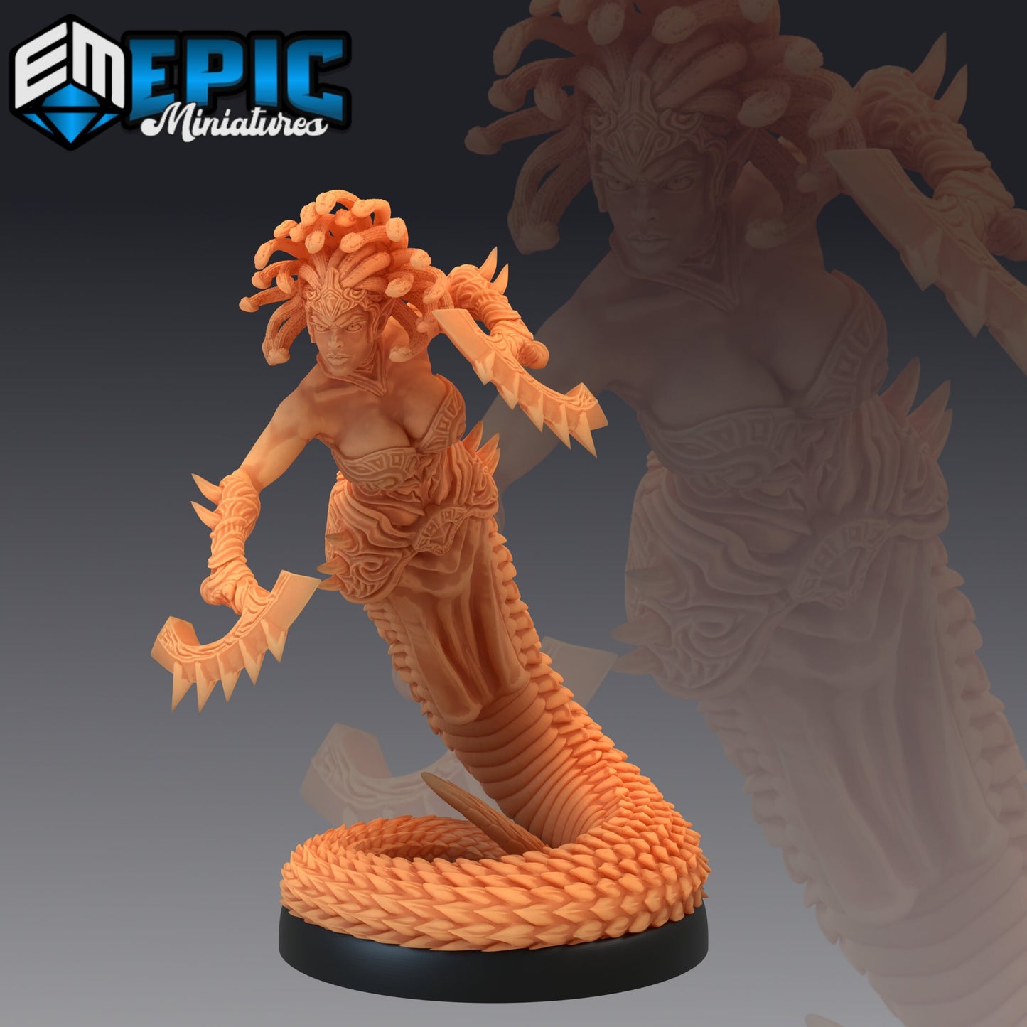 Gorgon Sister Stheno - Epic Miniatures 