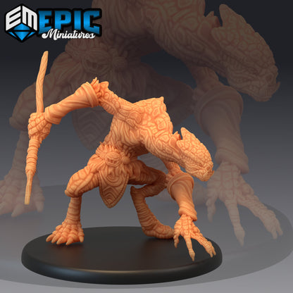 Snake Warrior Primative - Epic Miniatures 