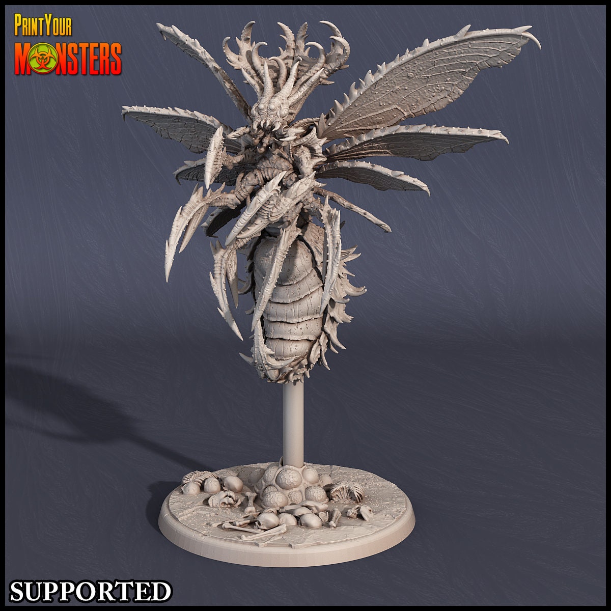 Infernal Wasp Queen - Print Your Monsters 