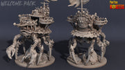 Crab Pirate Ship - Print Your Monsters 