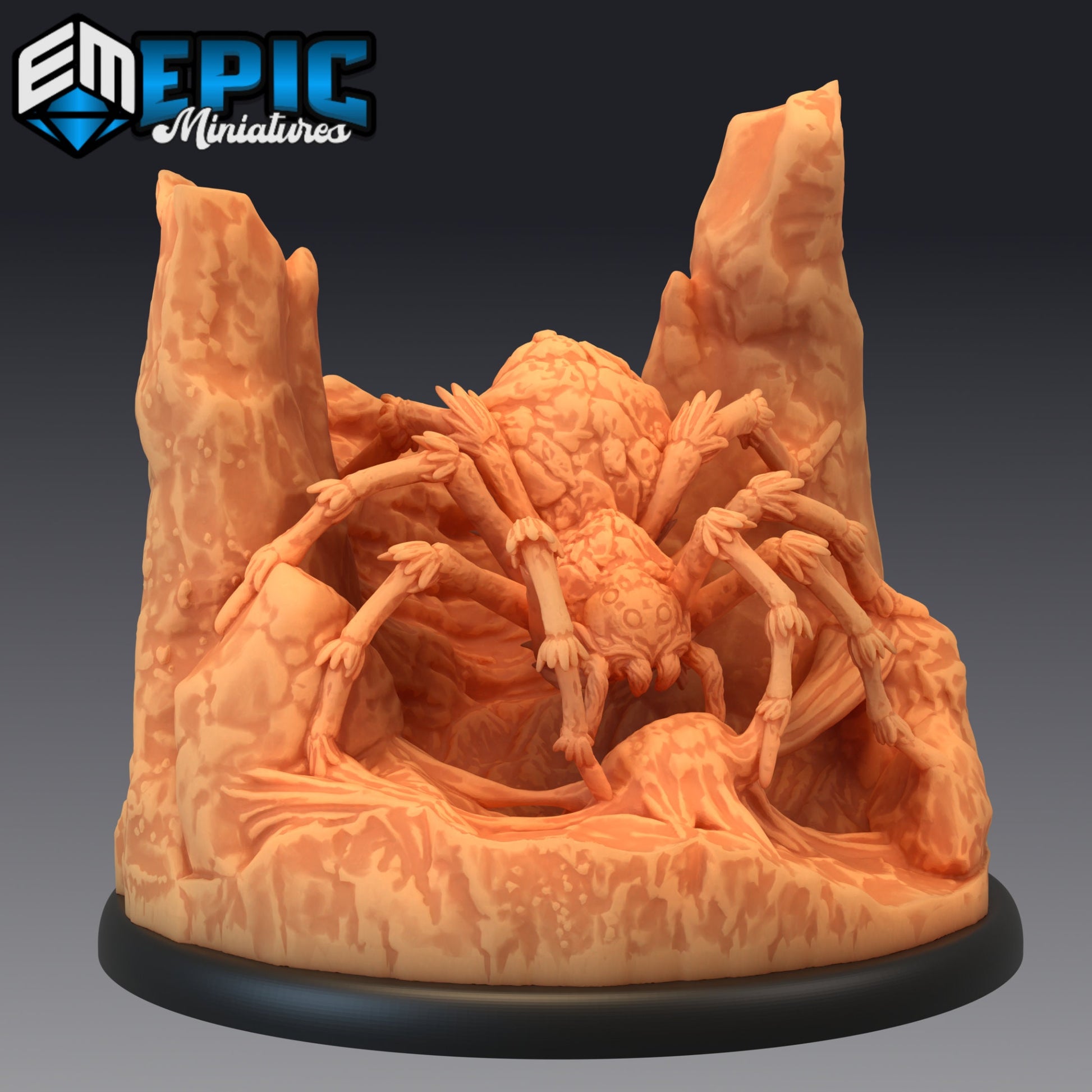 Giant Rock Spider - Epic Miniatures 