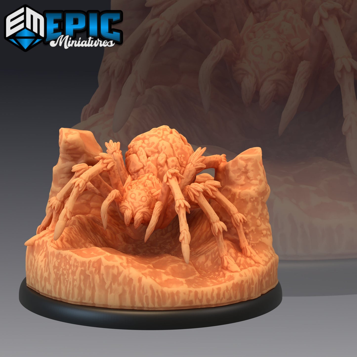Giant Rock Spider - Epic Miniatures 