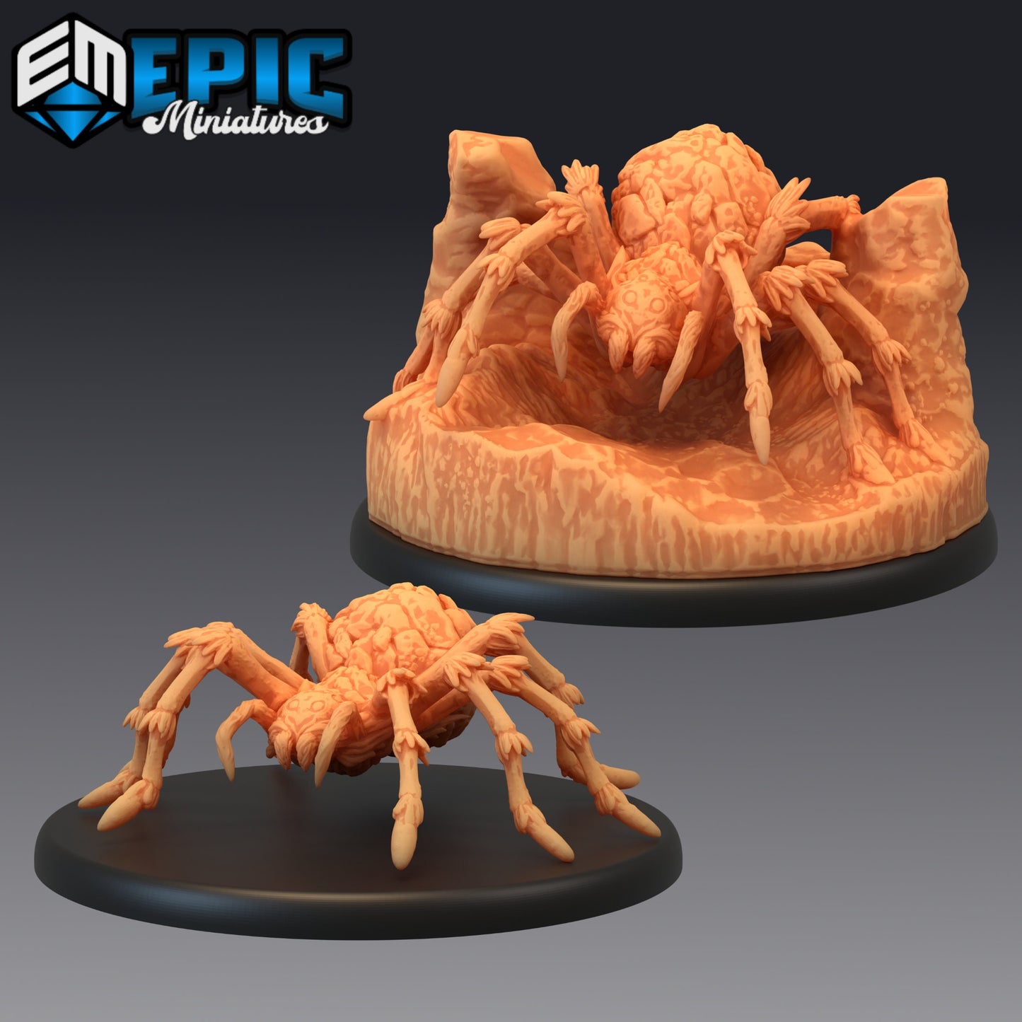 Giant Rock Spider - Epic Miniatures 