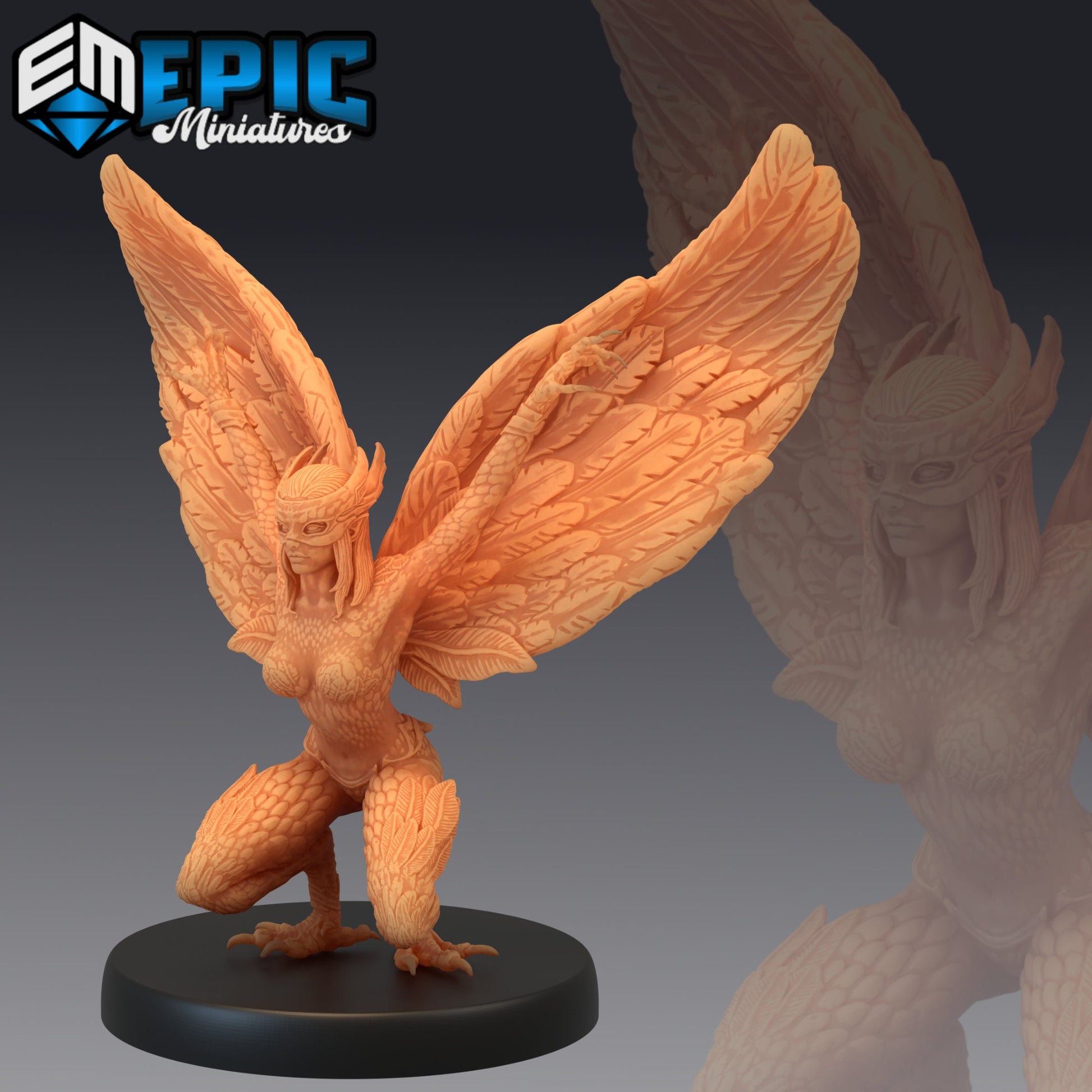 Mountain Harpy - Epic Miniatures 