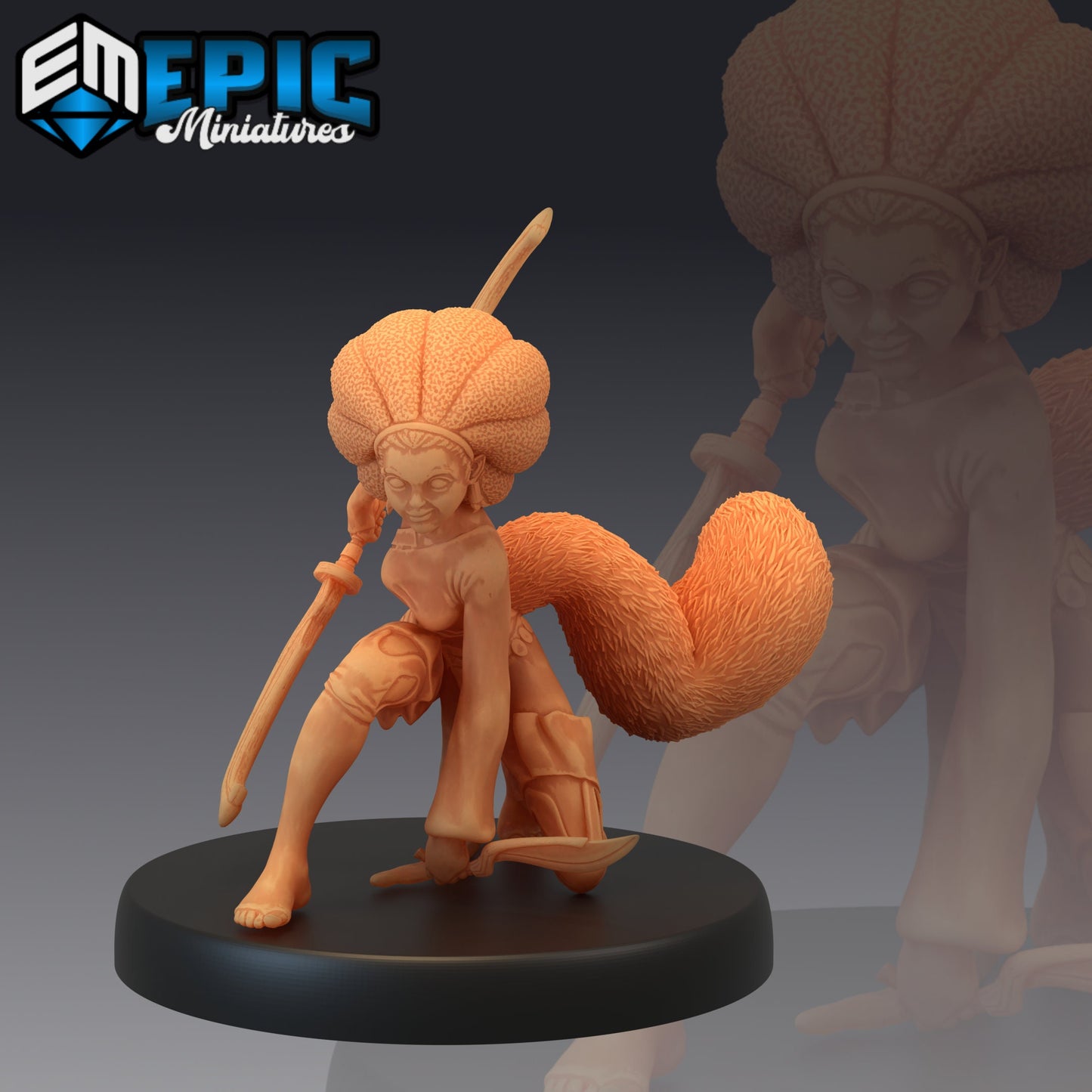 Tanuki Lady - Epic Miniatures 