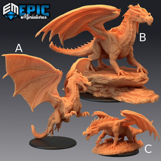 Red Dragon - Epic Miniatures 
