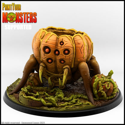 Pumpkin Spider - Print Your Monsters 