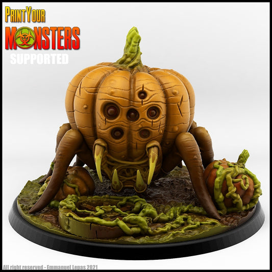 Pumpkin Spider - Print Your Monsters 