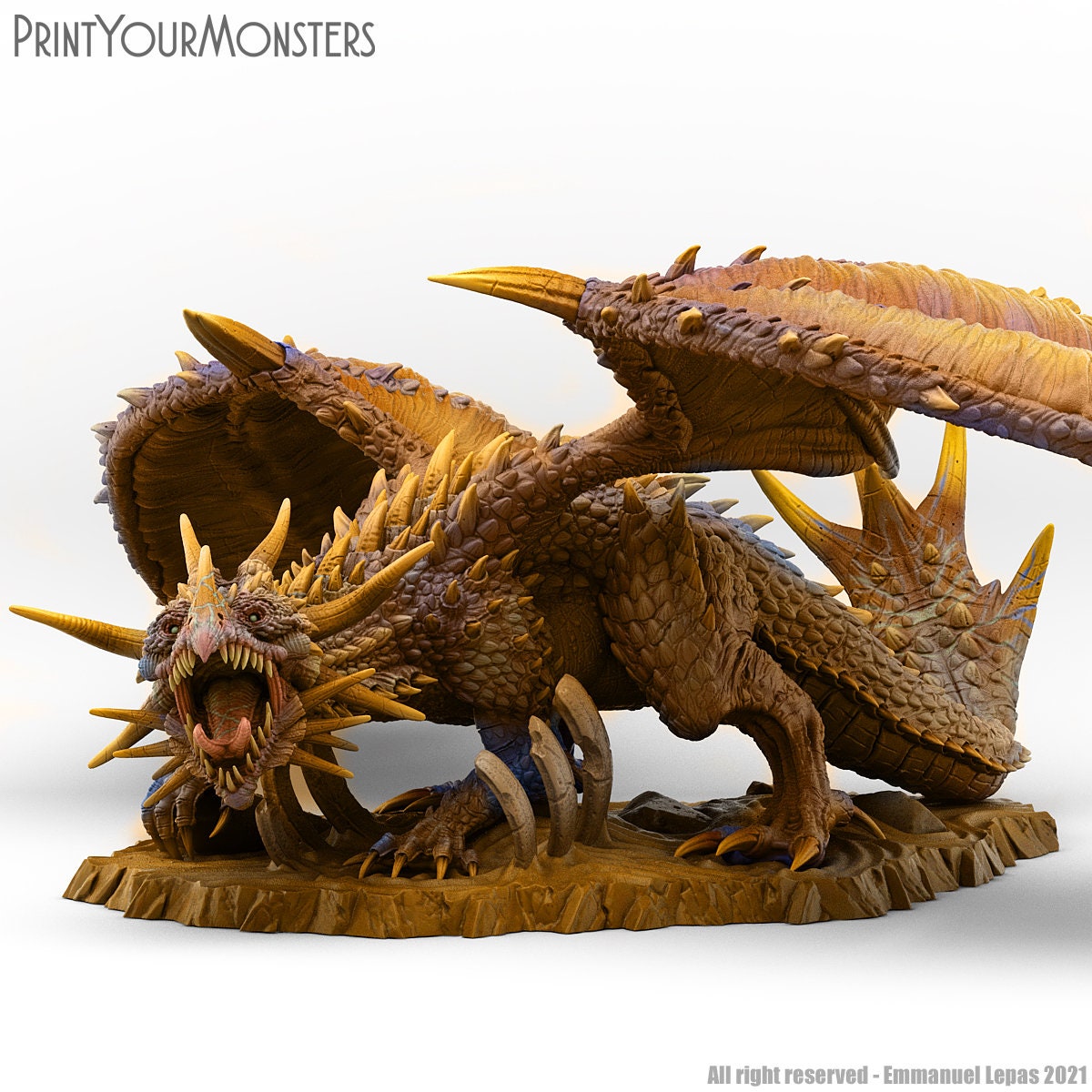 Desert Dragon - Print Your Monsters