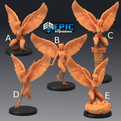 Mountain Harpy - Epic Miniatures 
