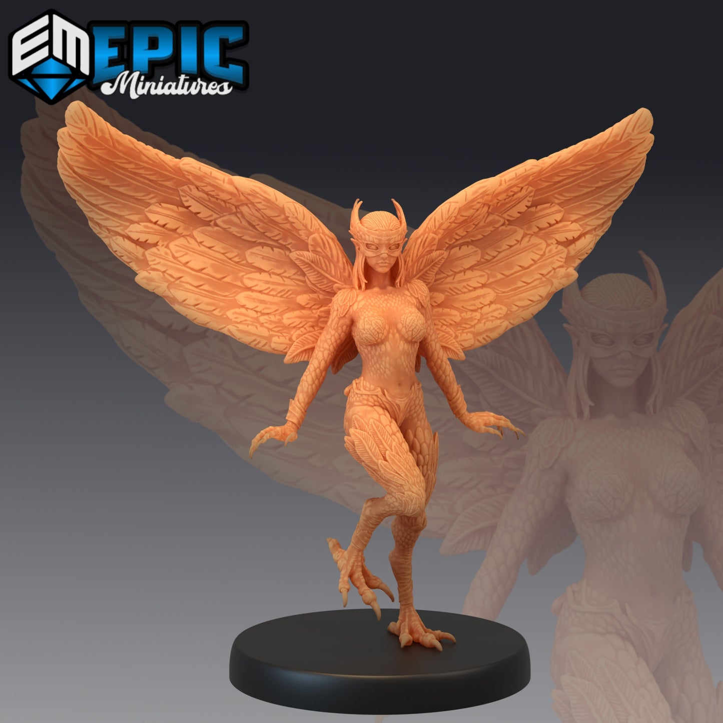 Mountain Harpy - Epic Miniatures 