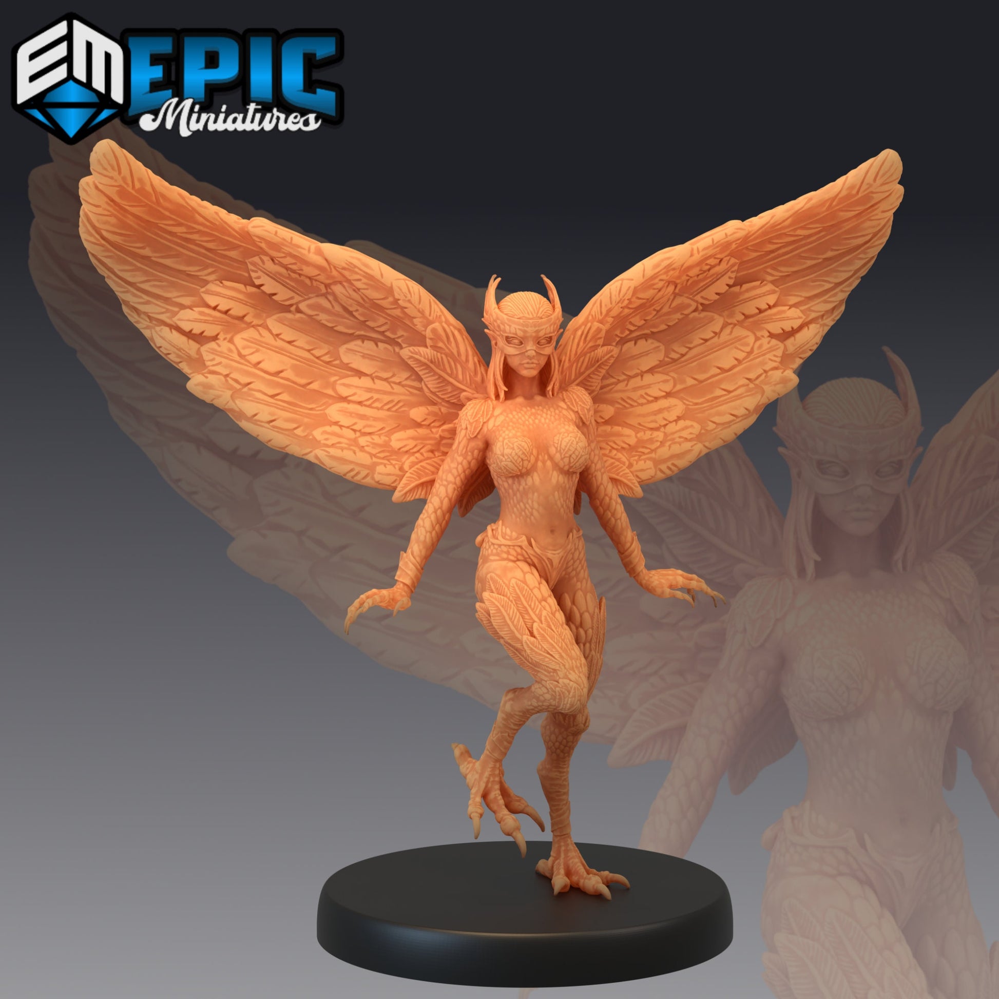 Mountain Harpy - Epic Miniatures 