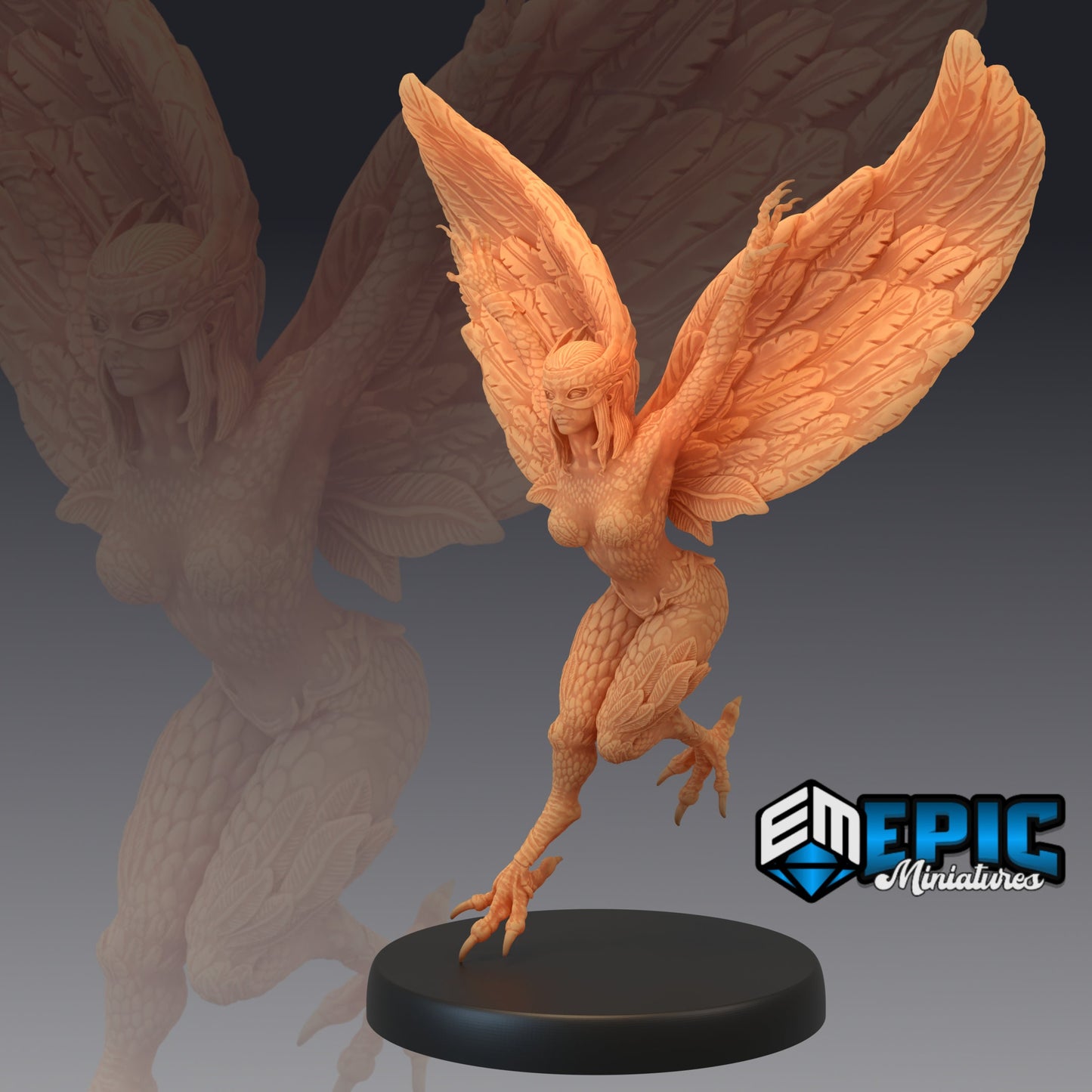 Mountain Harpy - Epic Miniatures 