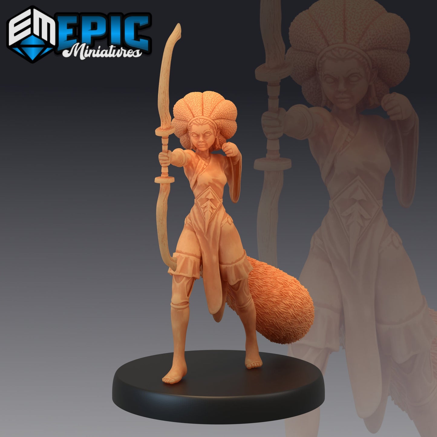 Tanuki Lady - Epic Miniatures 