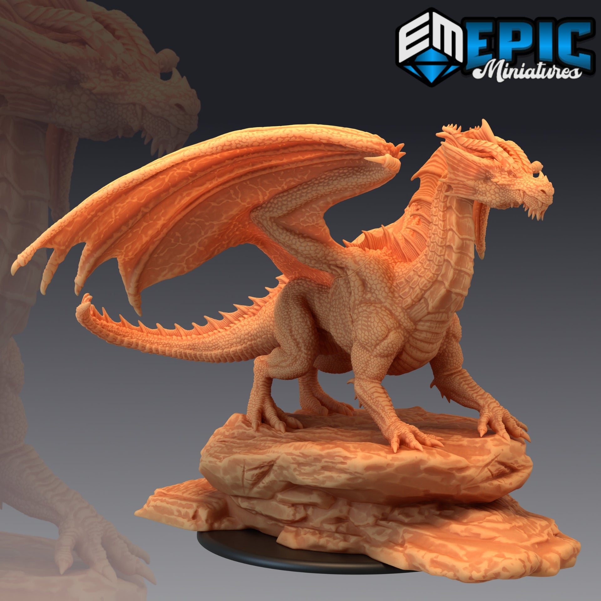 Red Dragon - Epic Miniatures 