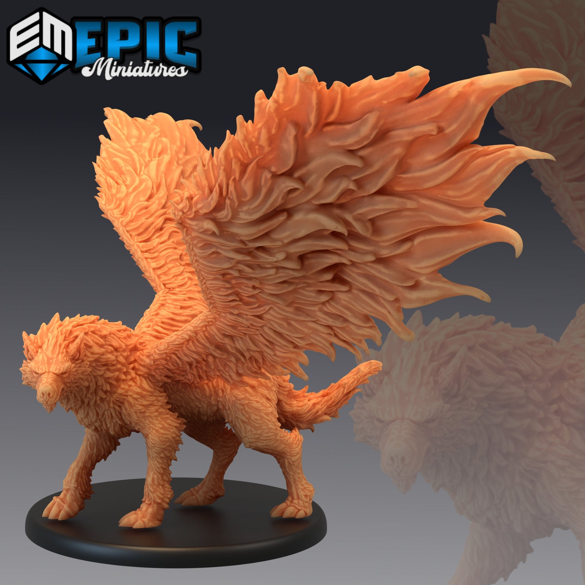 Winged Wolf - Epic Miniatures 