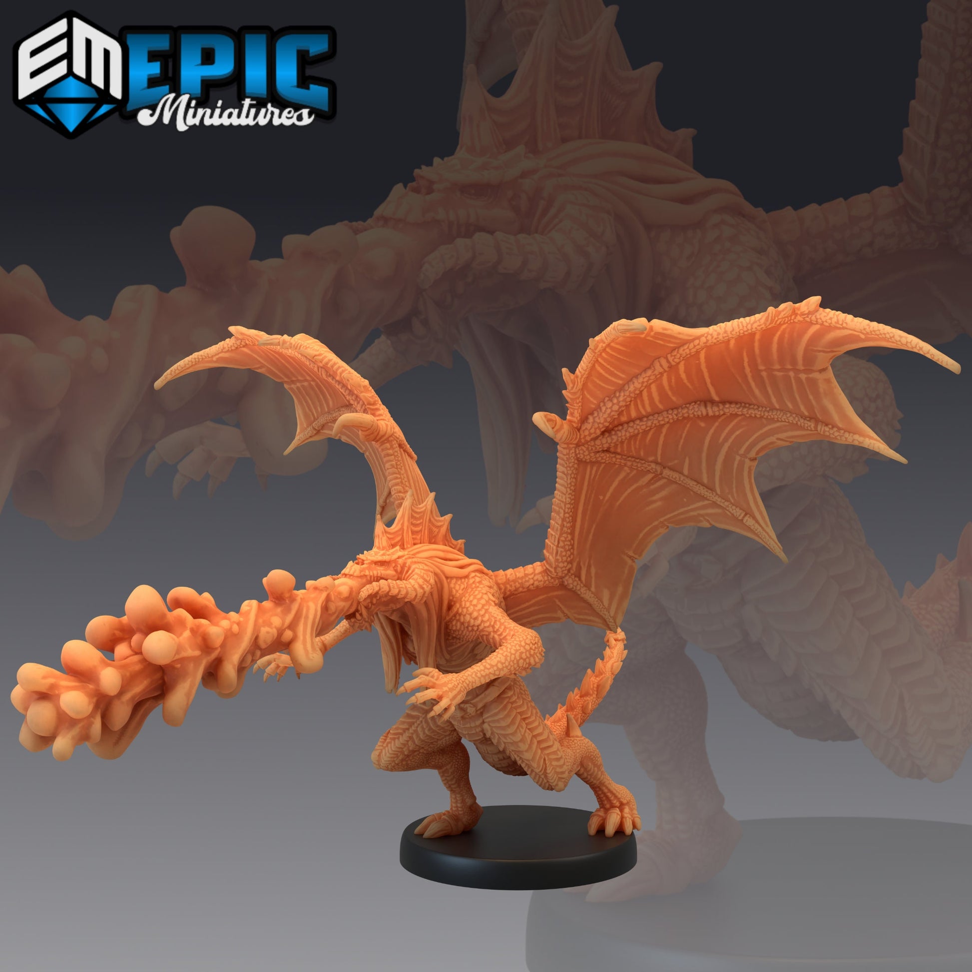 Draconic Demon - Epic Miniatures 