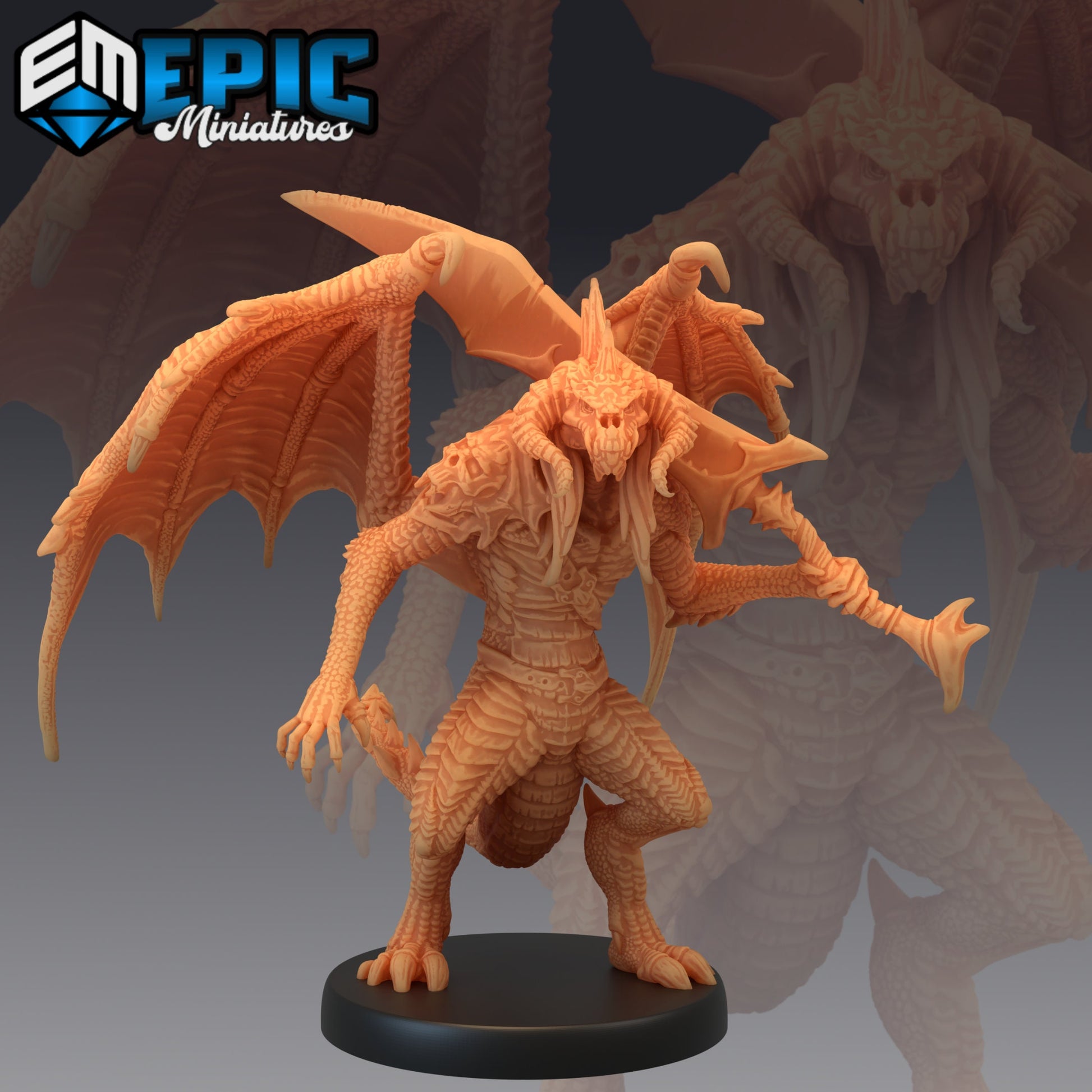 Draconic Demon - Epic Miniatures 