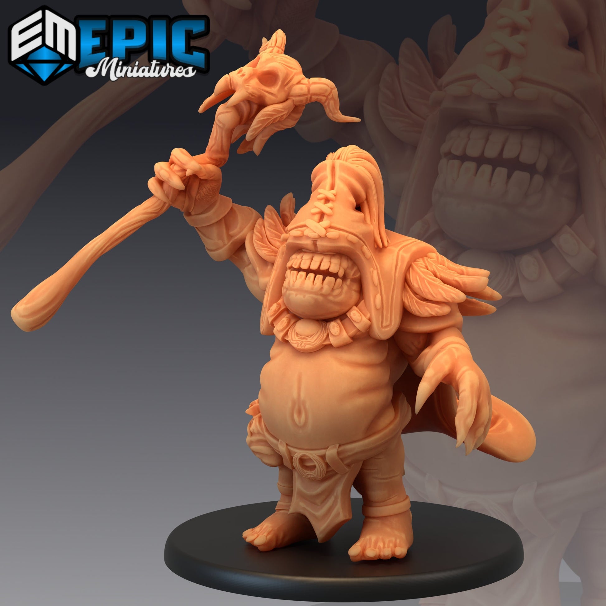 Ogre Warlock - Epic Miniatures 