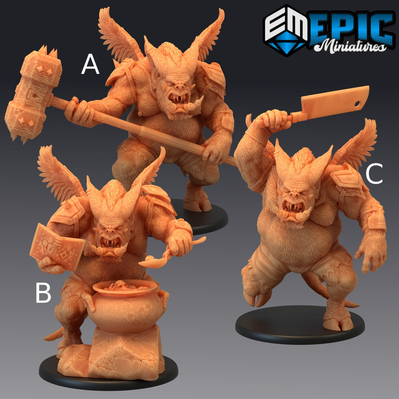 Pig Demon - Epic Miniatures