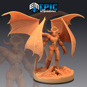 Abaddon - Epic Miniatures | Pathfinder | 32mm | Cthulu | Demon | Chaos | Devil | Eldergod